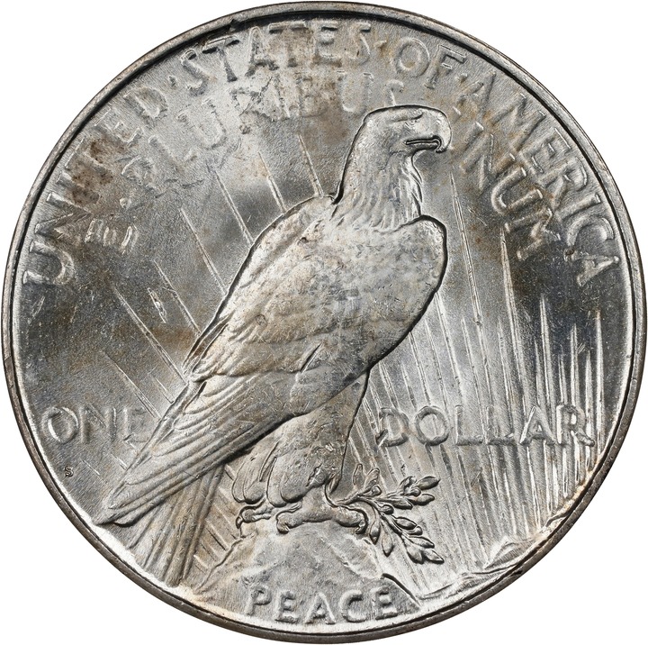 1927-S $1 MS63 thumbnail 2