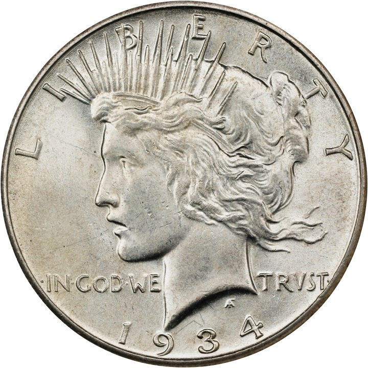 Image for 1934-S $1 MS61