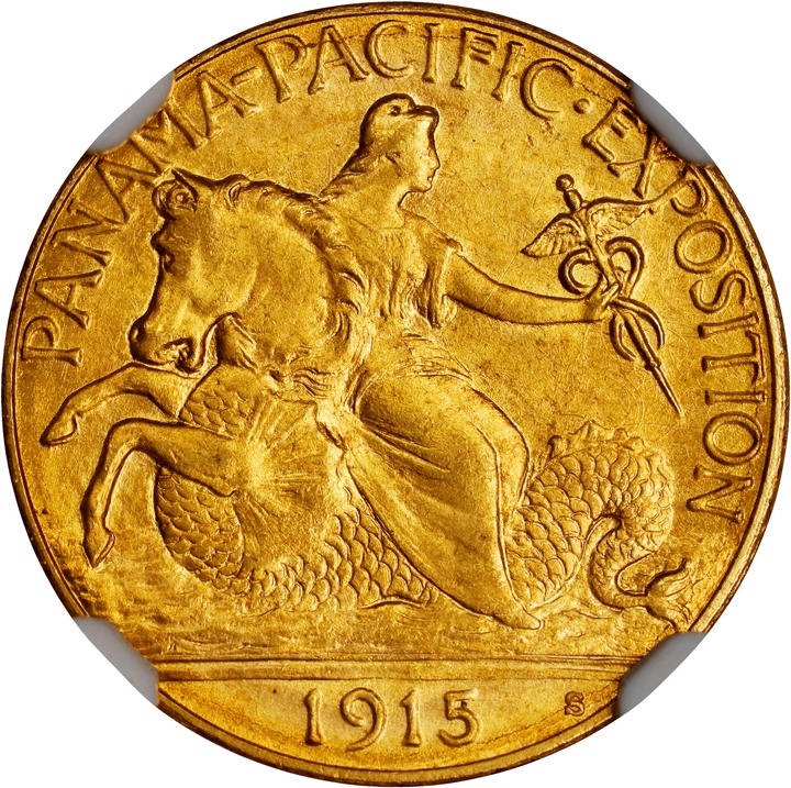 1915-S $2 1/2 Panama-Pacific Expo MS thumbnail 4