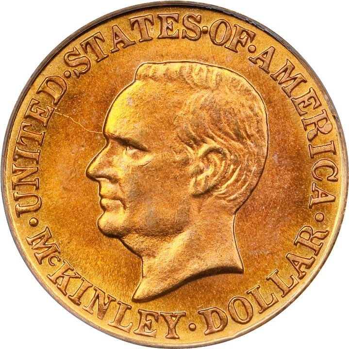 1916 G$1 McKinley Memorial MS thumbnail 5
