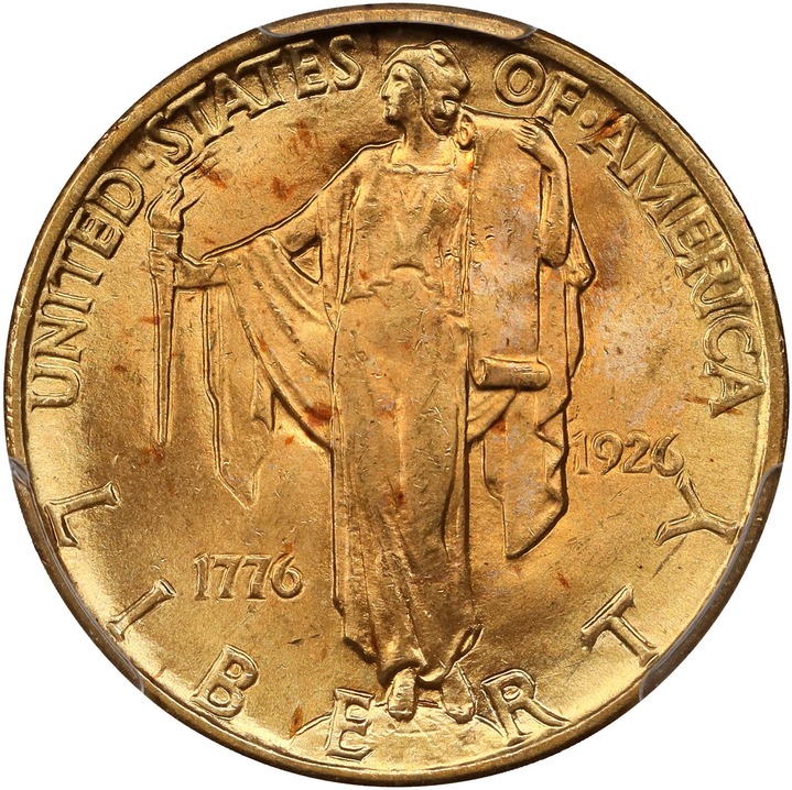 1926 $2 1/2 Sesquicentennial MS thumbnail 8