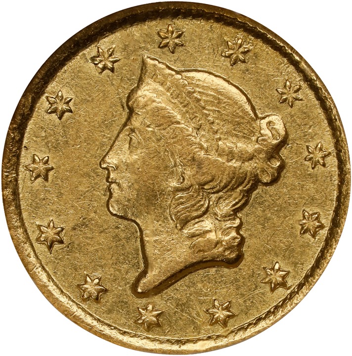 1853-C G$1 MS thumbnail 3