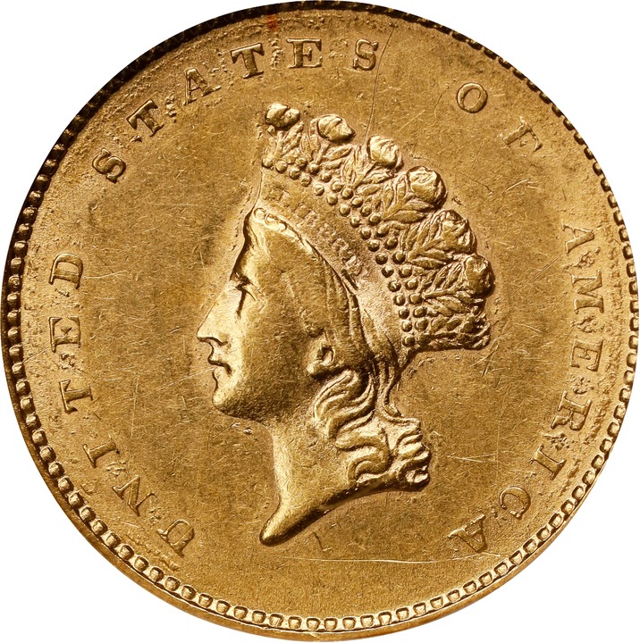 1854 G$1 Type 2 MS thumbnail 10
