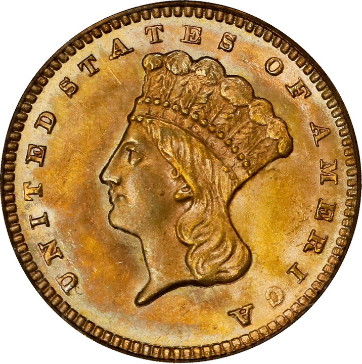 1873 G$1 Open 3 MS thumbnail 4