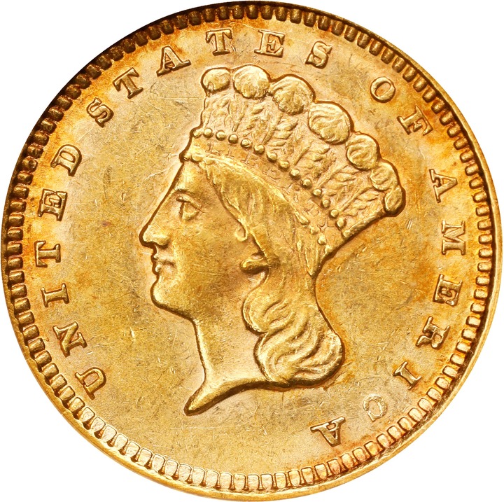 1873 G$1 Open 3 MS thumbnail 7