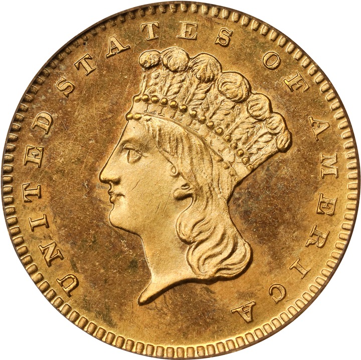 Image for 1876 G$1 AU58 CAC
