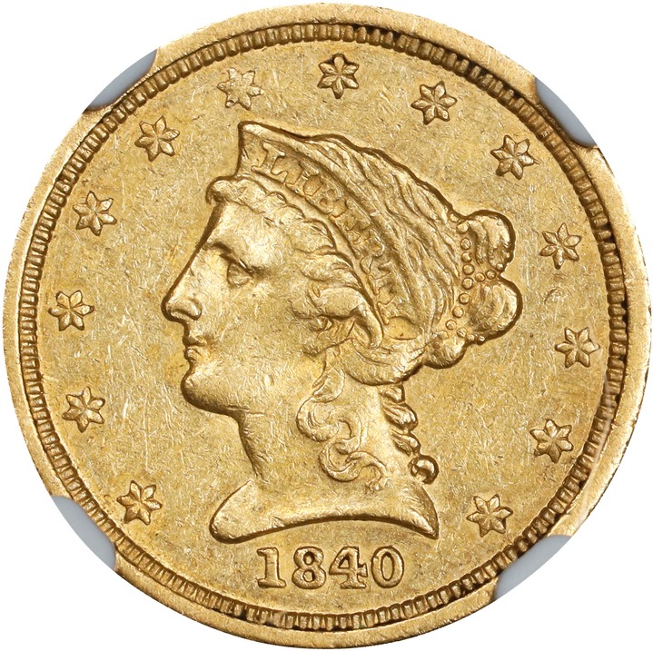 1840 $2 1/2 MS thumbnail 3