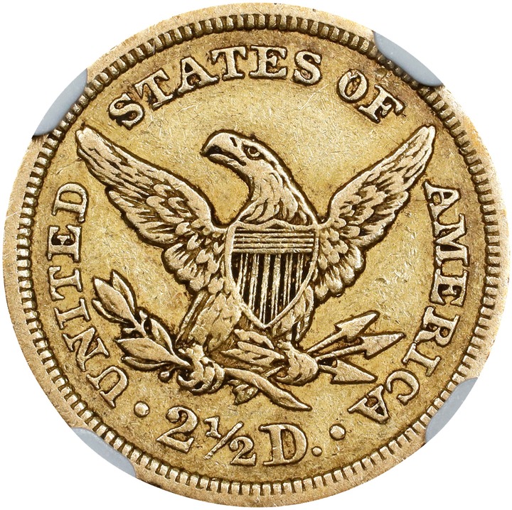 1842 $2 1/2 MS thumbnail 6