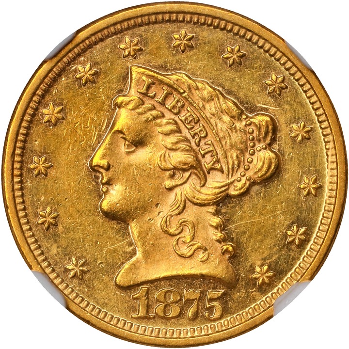 1875 $2 1/2 MS thumbnail 2