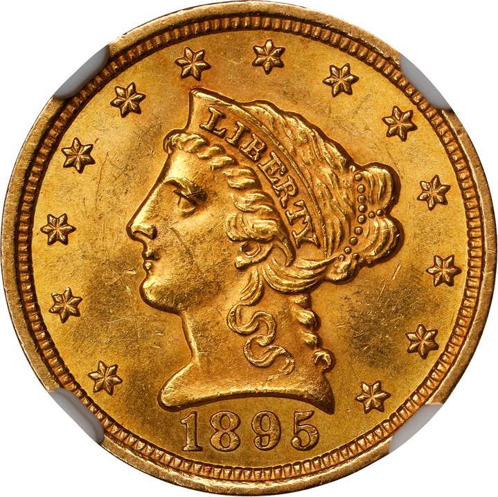 1895 $2 1/2 MS thumbnail 2