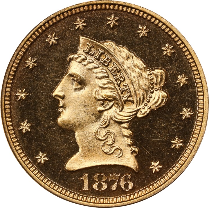 1876 $2 1/2 PR thumbnail 2