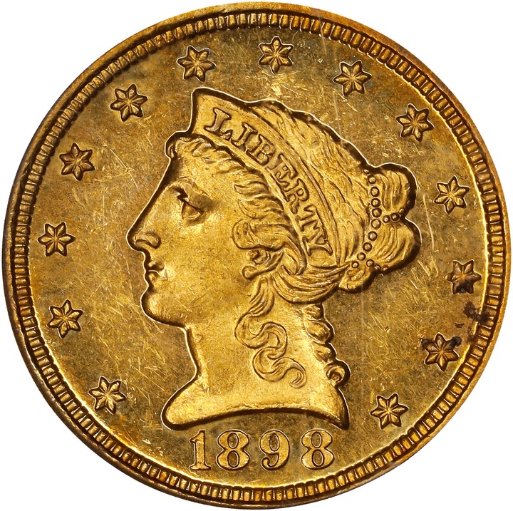 1898 $2 1/2 PR thumbnail 2