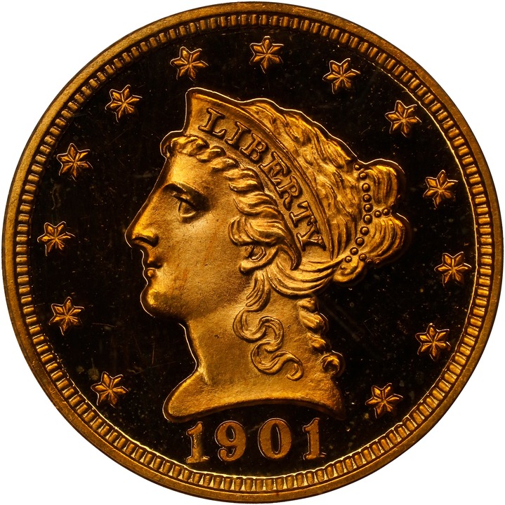 1901 $2 1/2 PR thumbnail 3