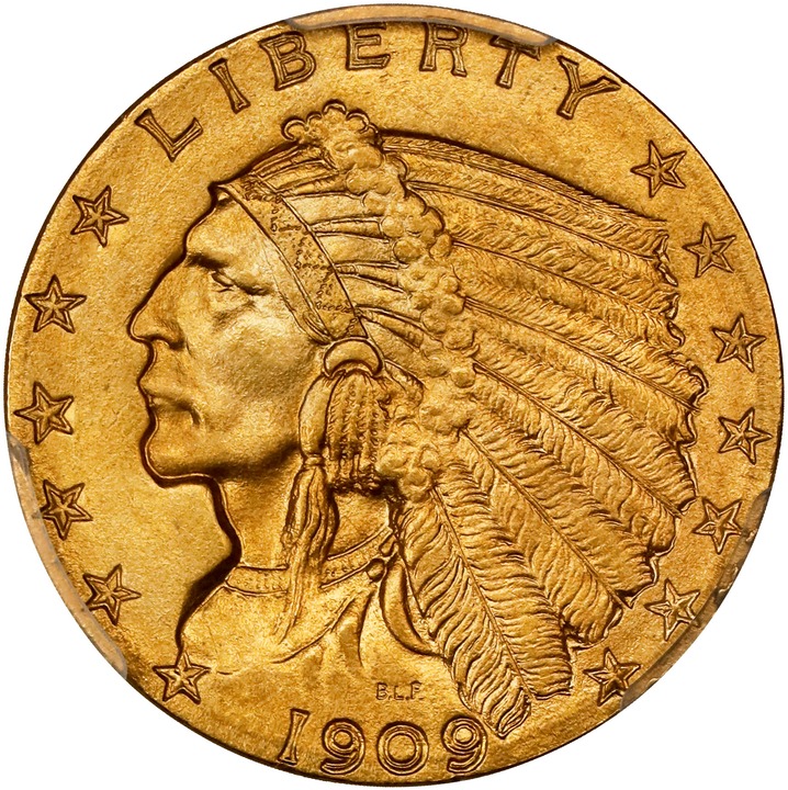 1909 $2 1/2 MS thumbnail 8