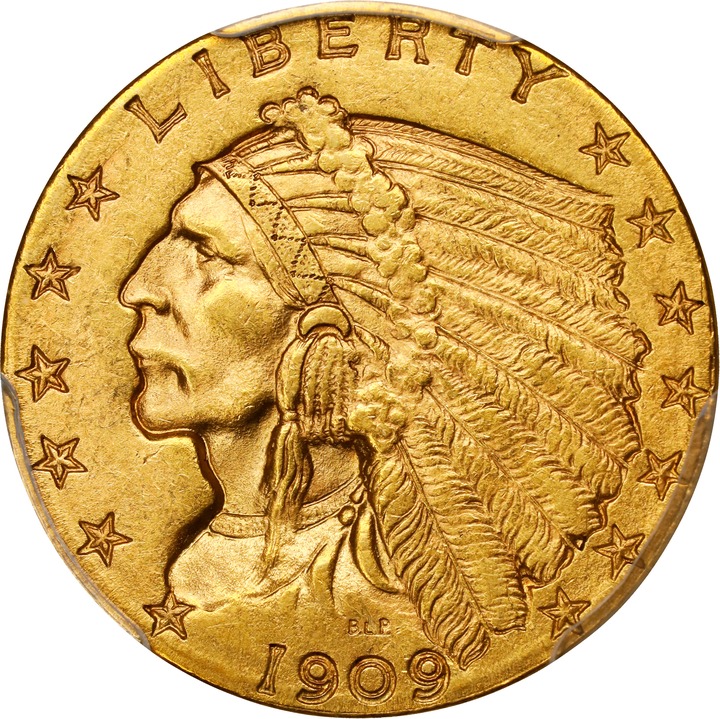 1909 $2 1/2 MS thumbnail 13