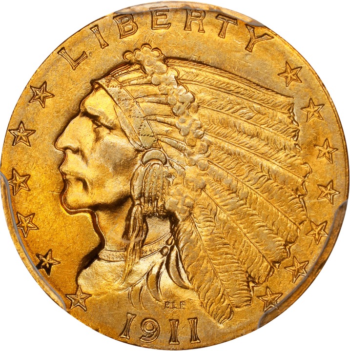 1911 $2 1/2 MS thumbnail 13