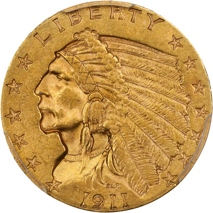 1911 $2 1/2 MS thumbnail 15