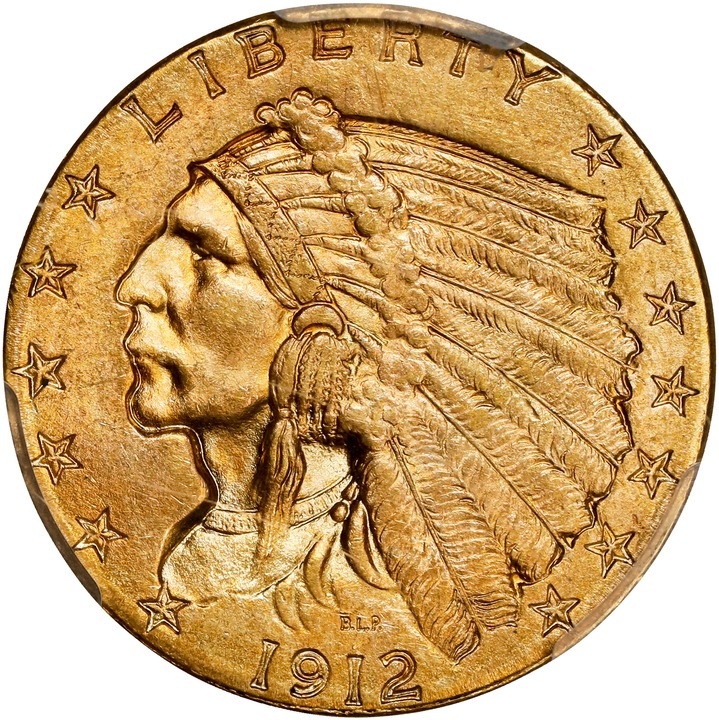 1912 $2 1/2 MS thumbnail 7
