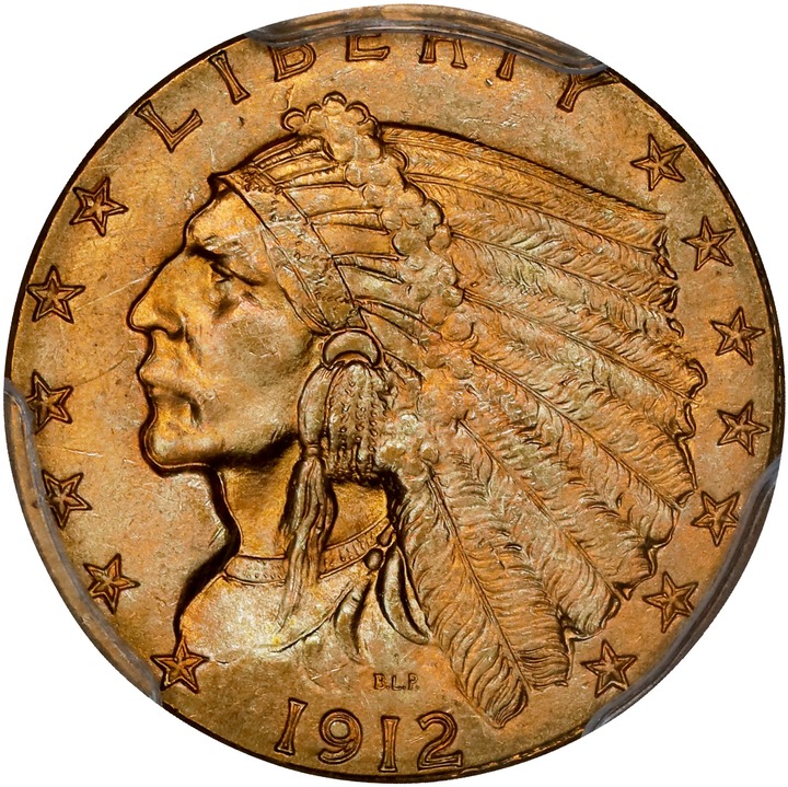 1912 $2 1/2 MS thumbnail 8