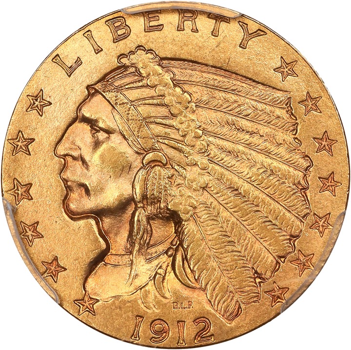 1912 $2 1/2 MS thumbnail 9