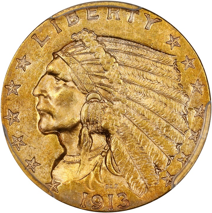 1913 $2 1/2 MS thumbnail 15