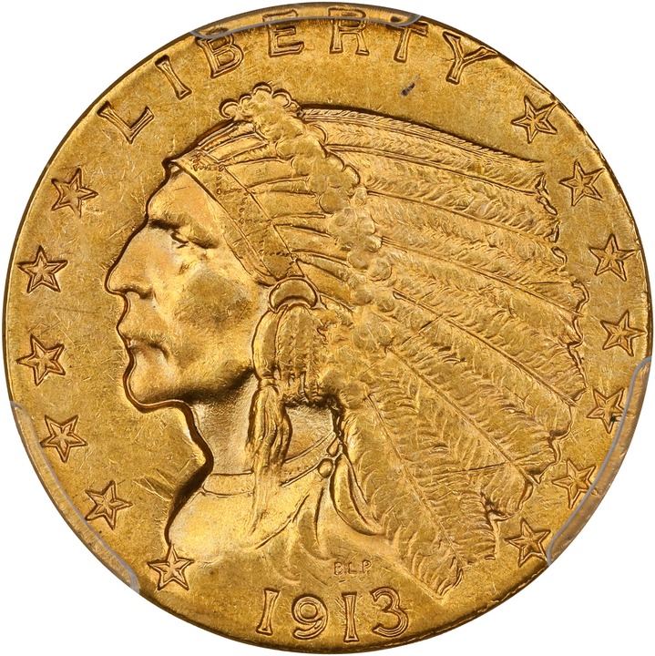 1913 $2 1/2 MS thumbnail 17