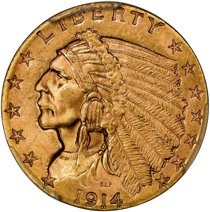 1914 $2 1/2 MS thumbnail 8