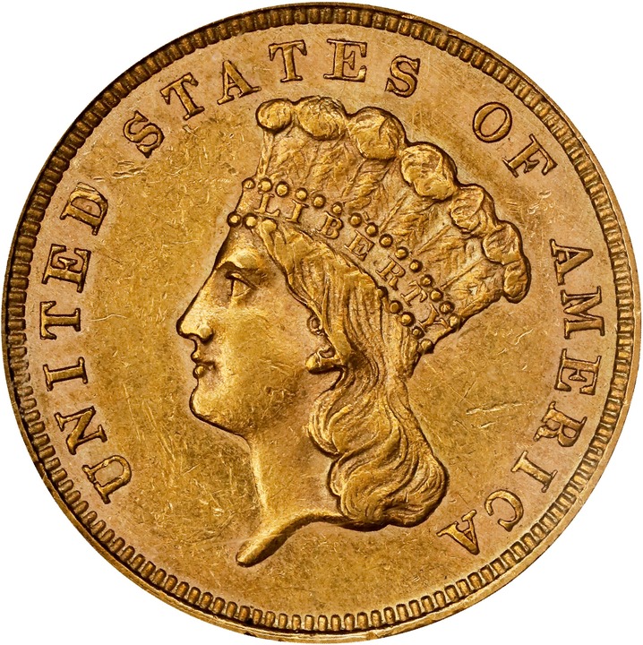 1860 $3 MS65 thumbnail 22