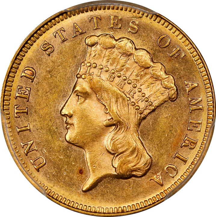 Image for 1870 $3 MS63