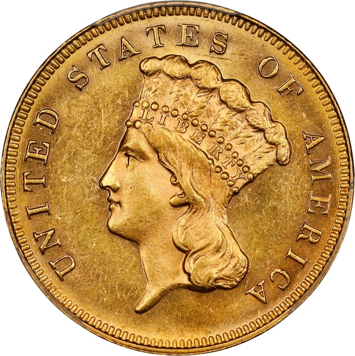 Image for 1883 $3 MS63