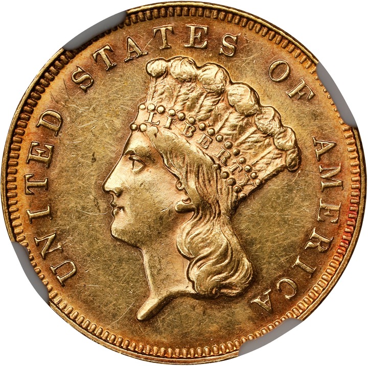 Image for 1883 $3 AU58
