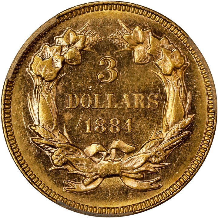 1884 $3 VF30 thumbnail 18