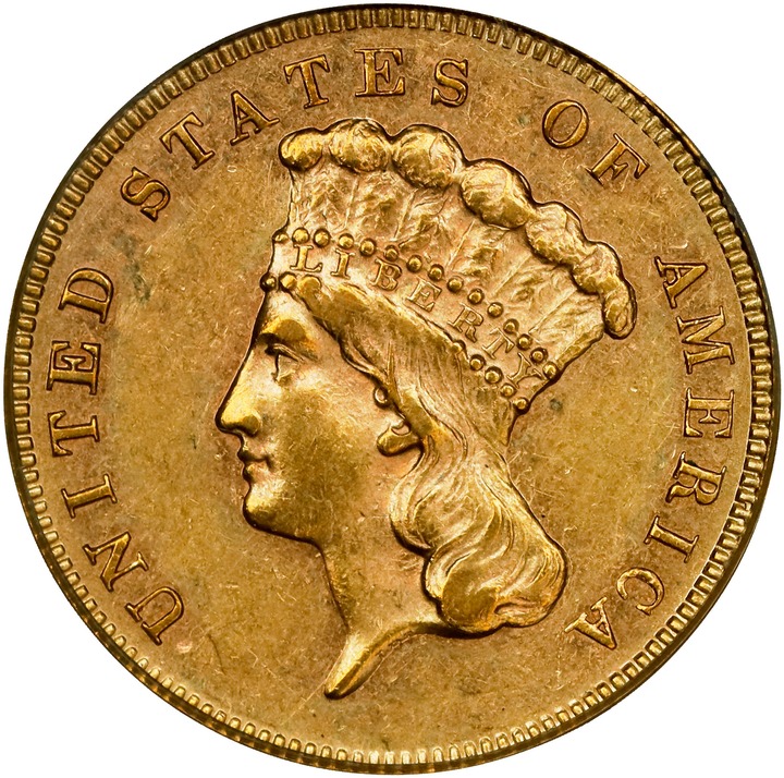 1886 $3 VF30 CAC thumbnail 24
