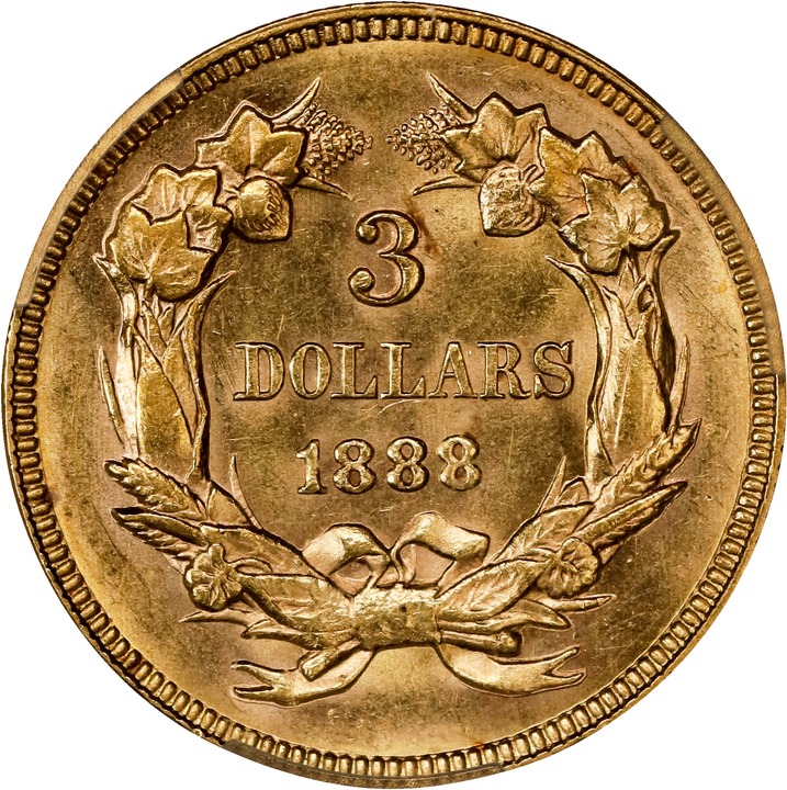1888 $3 MS67 thumbnail 18