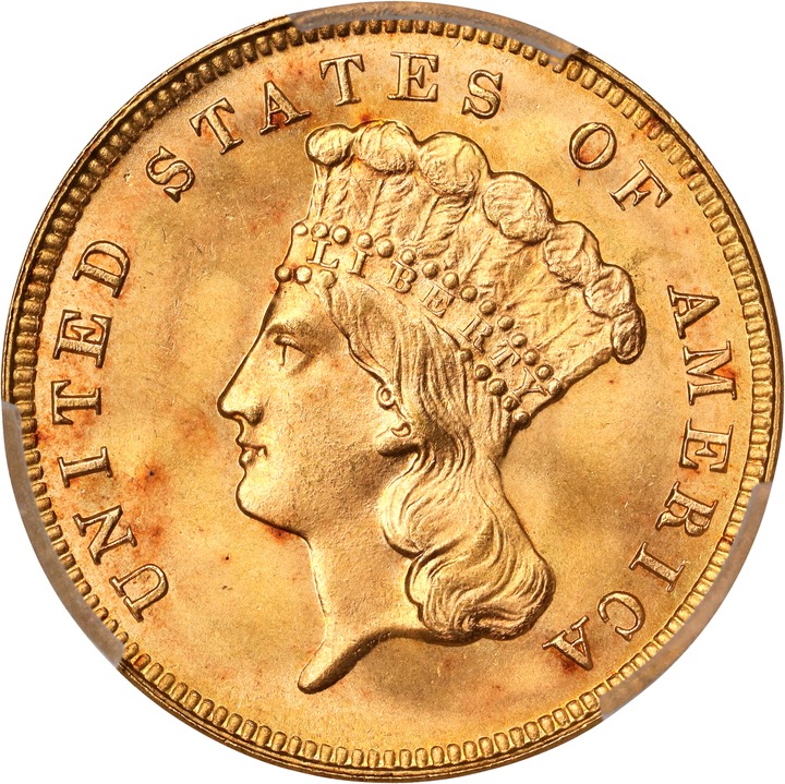 Image for 1889 $3 MS66