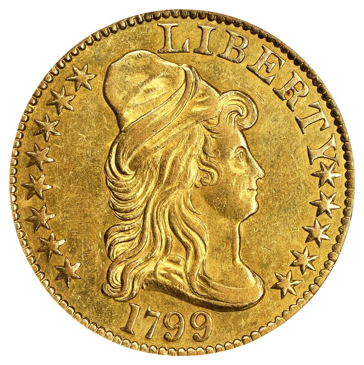 1799 $5  Small Stars Reverse MS64 CAC thumbnail 17