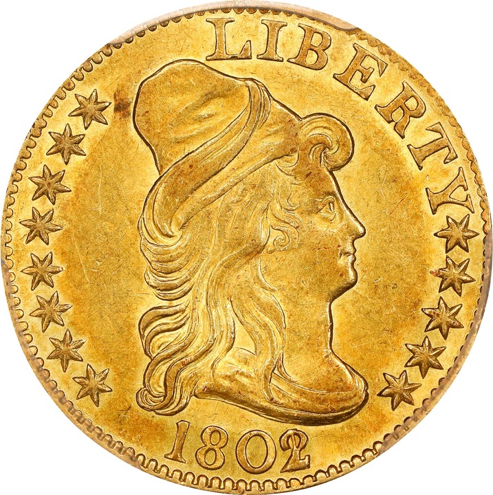 Image for 1802/1 $5 AU58