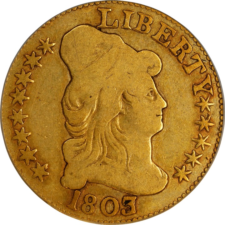Image for Draped Bust Half Eagle $5  Large Eagle, 1795-1807 [Type] F12