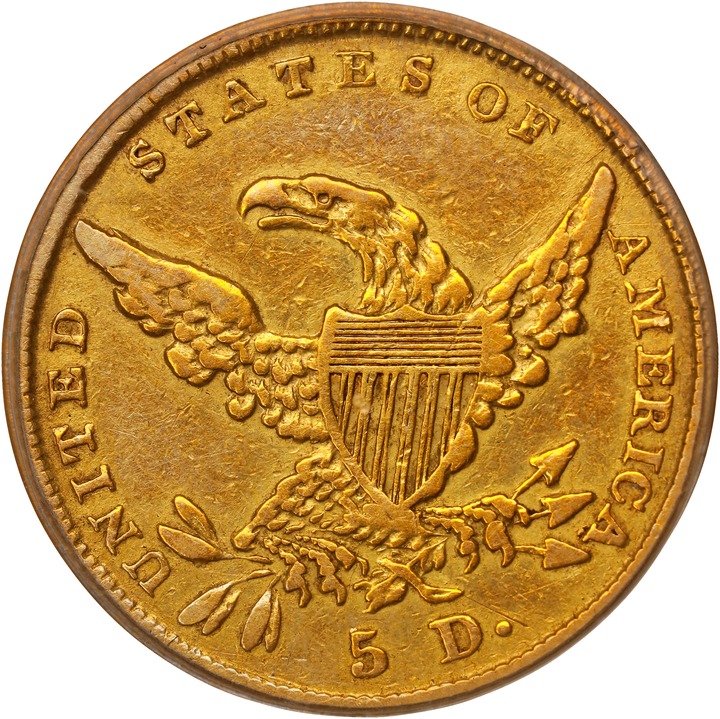 1838-D $5  MS thumbnail 13