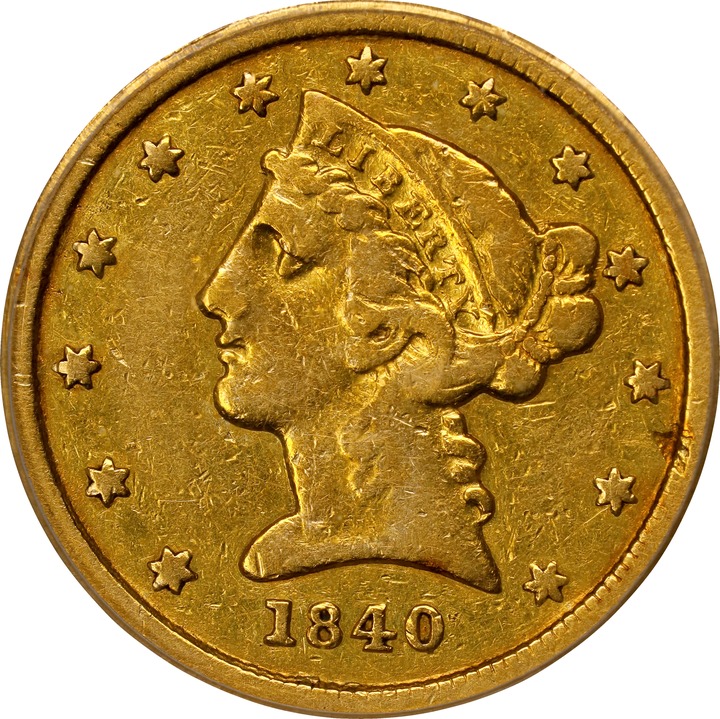 1840-C $5  MS thumbnail 3
