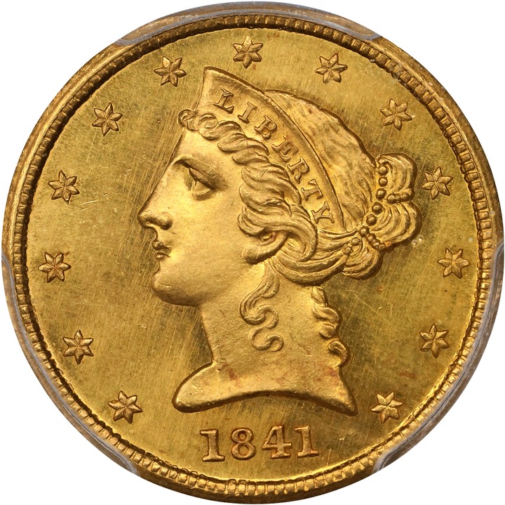 1841 $5  MS thumbnail 2