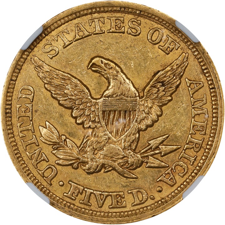 1848 $5 MS65 thumbnail 21