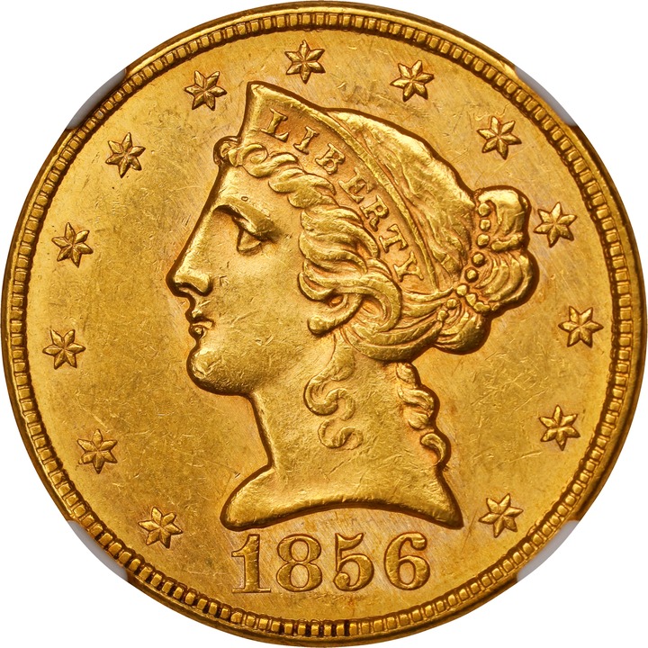 1856 $5  MS thumbnail 3
