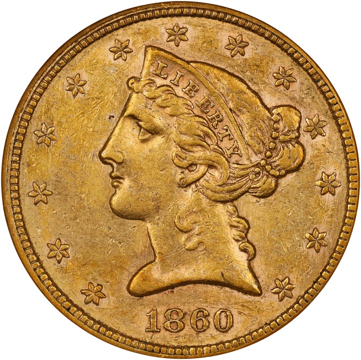 1860 $5  MS thumbnail 3
