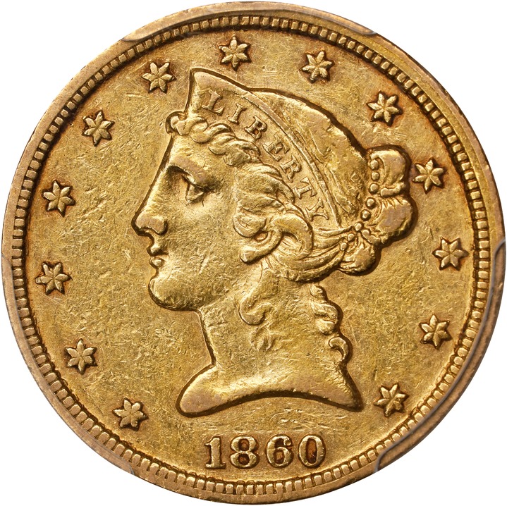 1860-C $5  MS thumbnail 4