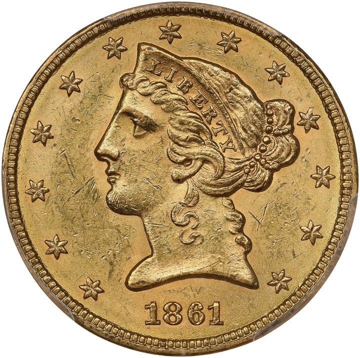 1861 $5  MS thumbnail 6