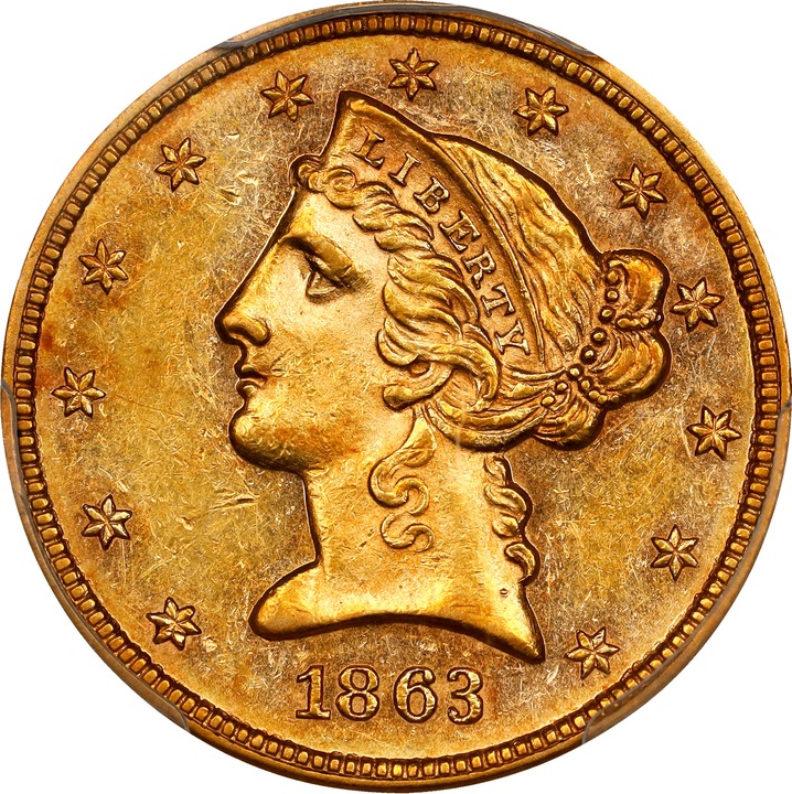 1863 $5  MS thumbnail 2