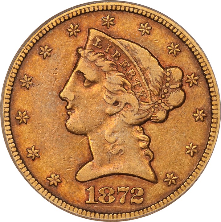 1872-CC $5  MS thumbnail 3