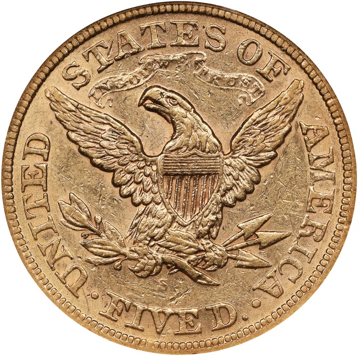 1874-S $5  MS thumbnail 16