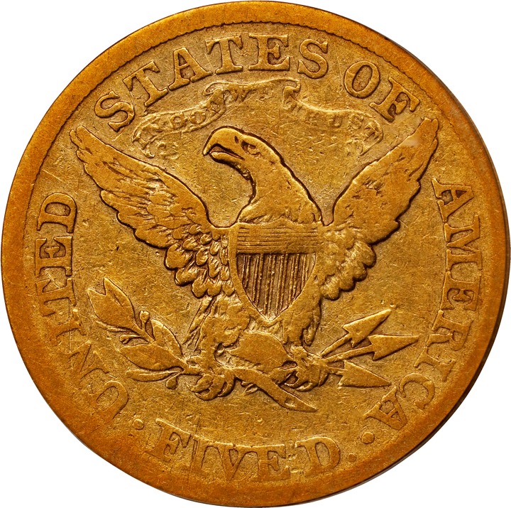 1874-S $5  MS thumbnail 17